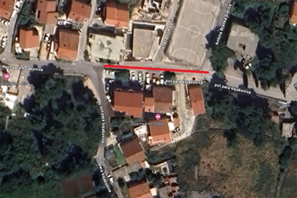 Privremena regulacija prometa na dijelu ulice Put Pera Kojakovića u naselju Čibača