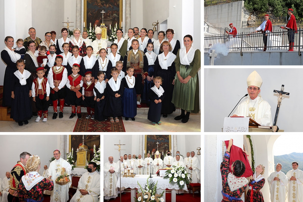 Svečanim misnim slavljem obilježeno 725 godina od prvog spomena crkve u Postranju (FOTOGALERIJA)