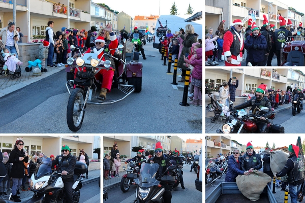 Motomrazovi i ove godine posjetili i darivali najmlađe Župljane (FOTOGALERIJA / VIDEO)