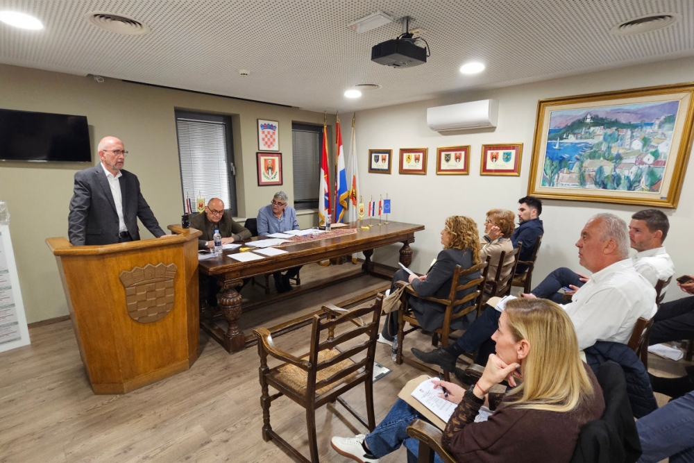 Općinsko vijeće Konavala; Izvje&scaron;će o radu načelnika Lasića usvojeno bez glasova protiv