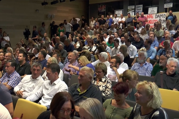 Burna rasprava o Studiji utjecaja na okoli&scaron; buduće brze ceste Zračna luka - Dubrovnik