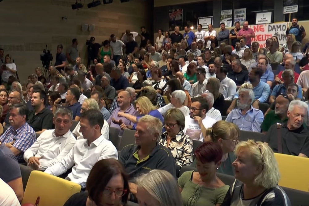 Burna rasprava o Studiji utjecaja na okoli&scaron; buduće brze ceste Zračna luka - Dubrovnik