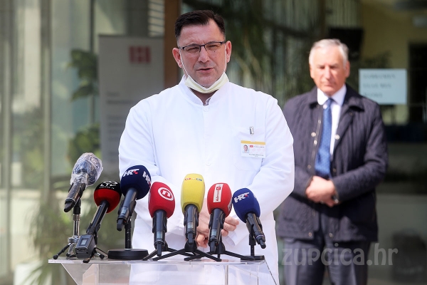 Ravnatelj OB-a Dubrovnik Marijo Bekić; Posljednjih dana svi novohospitalizirani pacijenti su necijepljeni