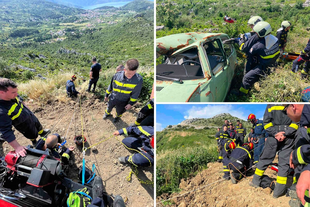 Na Donjem Brgatu održana vatrogasna vježba "Tehnička služba u vatrogastvu" (FOTO)