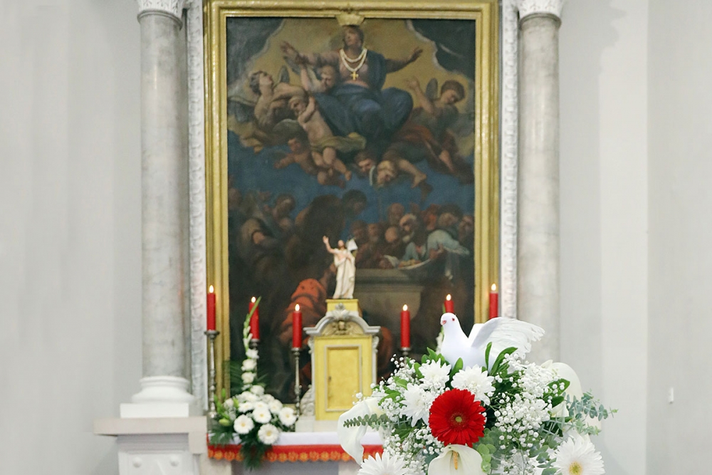 Blagdan Velike Gospe - Uznesenja Blažene Djevice Marije, nebeske za&scaron;titnice Župe Postranje