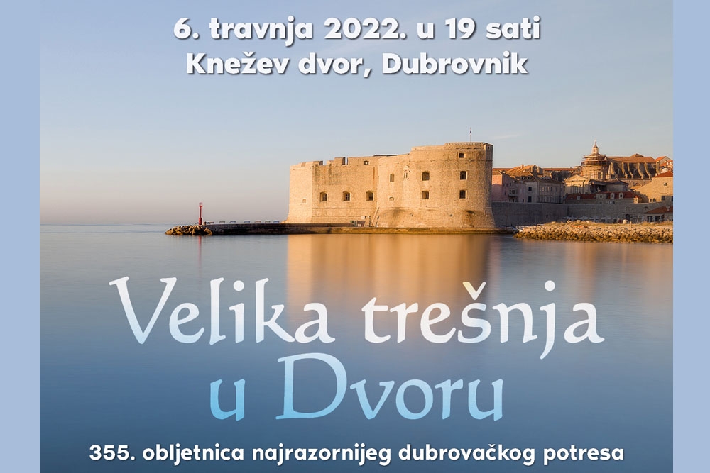 Udruga "Dva skalina"; Humanitarni program  "Velika tre&scaron;nja u Dvoru", predstavljanje romana Vedrana Mezeija