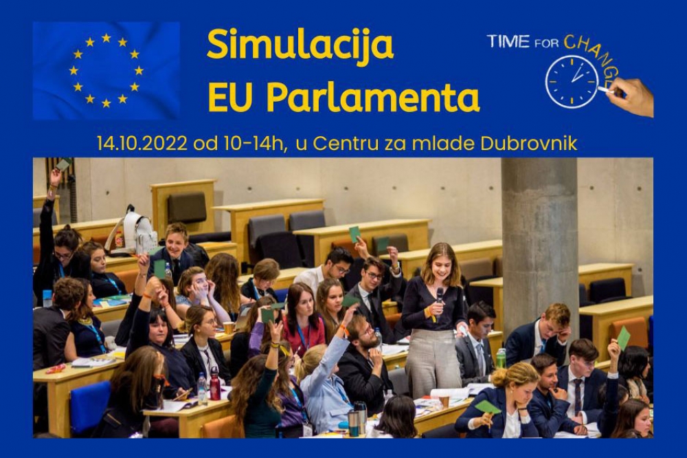 Udruga za razvoj civilnog dru&scaron;tva Bonsai organizira predavanje i radionicu &ldquo;Simulacija rada EU parlamenta&rdquo;