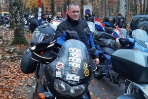 Župljanin Vlaho Kristović osmi put u Karavani bikera Prevlaka - Vukovar