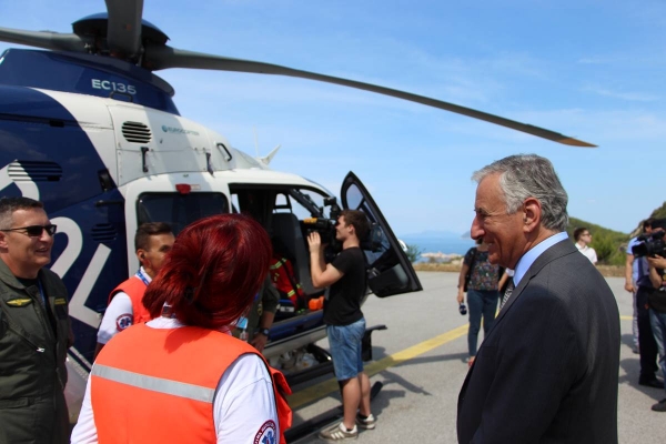 Petu godinu zaredom u na području županije tijekom ljeta Hitna helikopterska medicinska služba