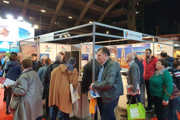 Nastup Turističke zajednice županije na sajmu Salon des Vacances u Bruxellesu