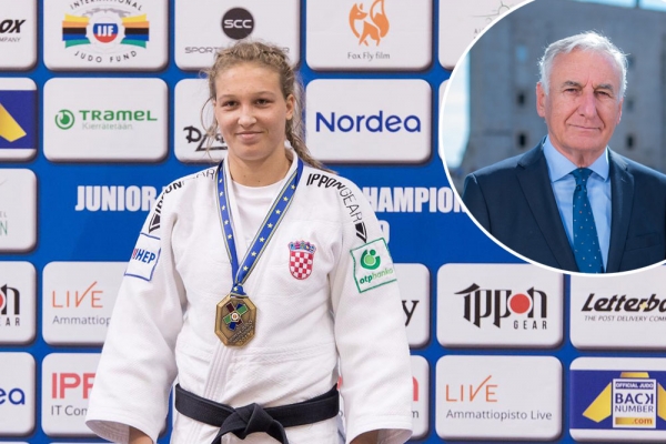 Dobroslavić čestitao Petrunjeli Pavić na osvajanju naslova juniorske prvakinje Hrvatske