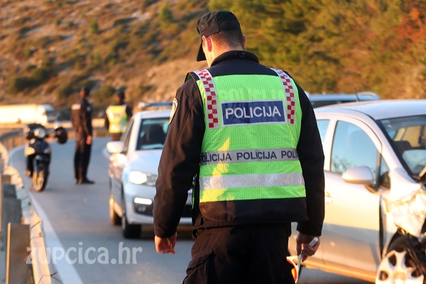 U proteklom tjednu 10 prometnih nesreća s ozlijeđenima, na Nuncijati teže ozlijeđen motociklist
