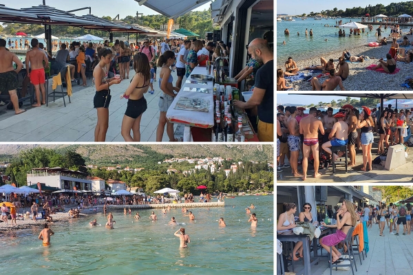 Puna plaža u Srebrenom !! "Beache bolje party" Udruge mladih Ponat i tri kafića (FOTOGALERIJA)
