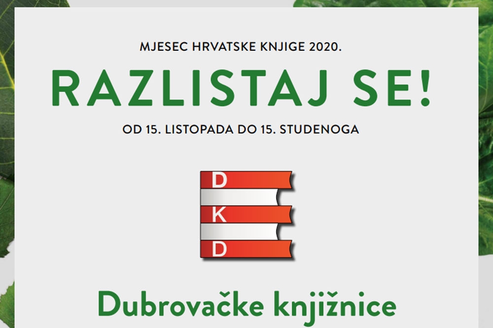 Mjeseca hrvatske knjige; Izložba "Knjige dubrovačkih đaka kroz povijest od 16. do 19. stoljeća"