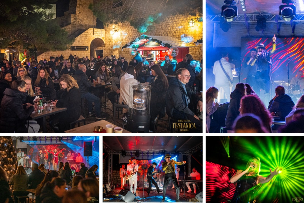 Zarazna adventska večer na Trgu oružja uz Soulfingers - Festanica nastavlja donositi pravi blagdanski đir