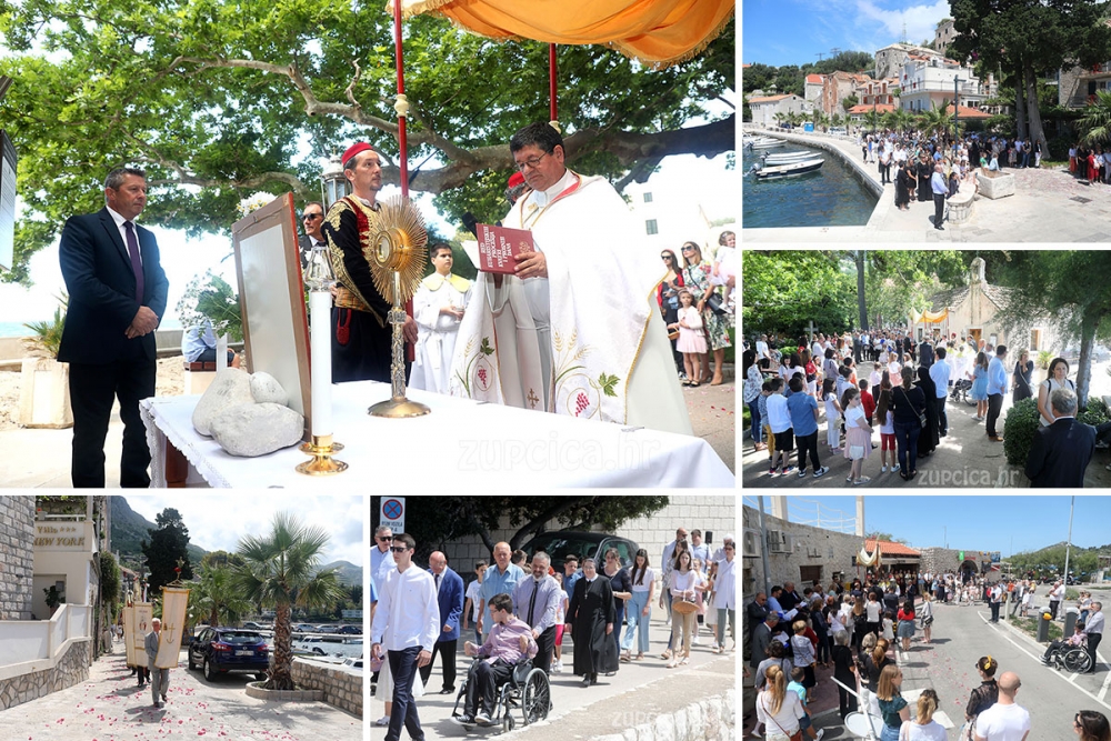 Korosante u Mlinima; Jedna od najljep&scaron;ih Tijelovskih procesija ove godine okupila mno&scaron;tvo vjernika (FOTO/VIDEO)