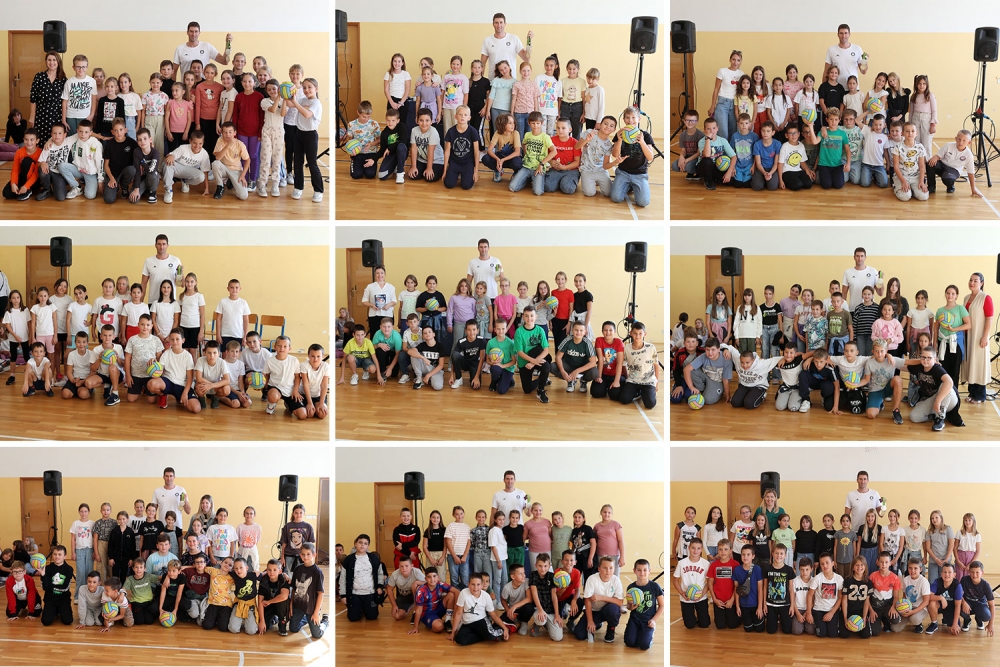 Promocija vaterpola u župskoj &scaron;koli; Maro Joković učenicima predstavio na&scaron; najtrofejniji sport (FOTOGALERIJA)