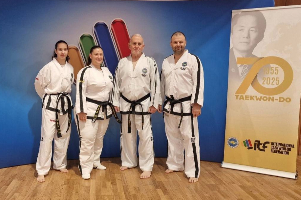 Laura Obad s Taekwon-do klubom "Shark" sudjelovala na IIC Seminaru Trnava u Slovačkoj (FOTO)