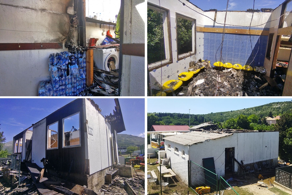 Požar na svlačionicama igrali&scaron;ta Tarantela prouzročio kvar na el. instalacijama (FOTO)