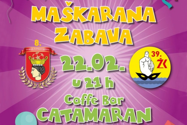 Večeras u Catamarana zadnja ovogodi&scaron;nja zabava Župskog karnevala i Turnira župskih mjesta