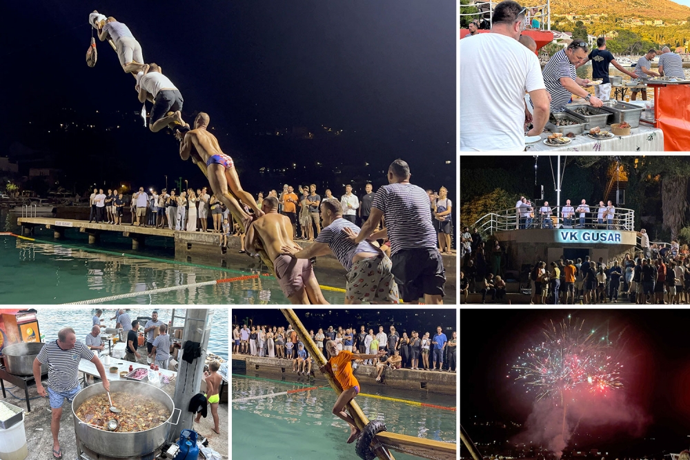 Ribarska večer na plivali&scaron;tu Gusara uz tradicionalne igre i bogatu ponudu ribljih specijaliteta (FOTO/VIDEO)