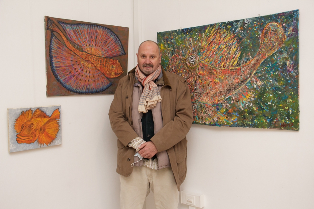 Dubrovačke knjižnice; Otvorena prva novogodi&scaron;nja izložba "La mer" Nena Kere