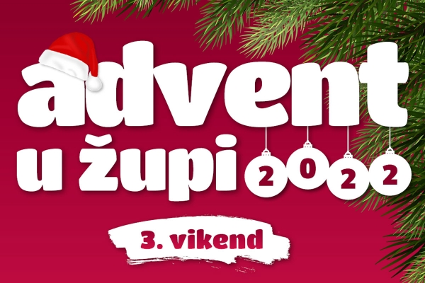 Treći vikend Adventa u Župi: Prijenos Hrvatska - Maroko, "Imaj srce za druge", priredba Dječjeg vrtića