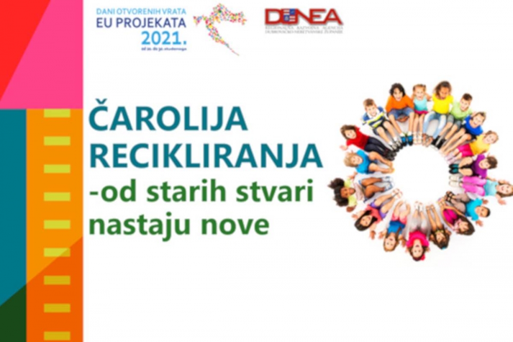 DUNEA održala radionicu Čarolija recikliranja - od starih stvari nastaju nove