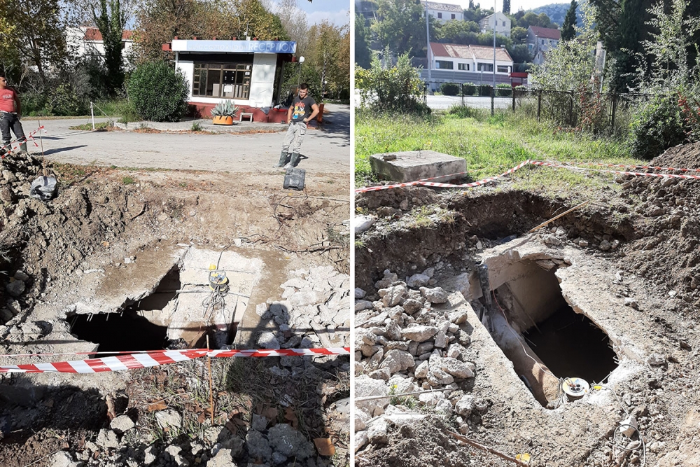 Počeli radovi na sanaciji i rekonstrukciji korita bujičnih potoka koji prolaze kroz auto-kamp Kupari