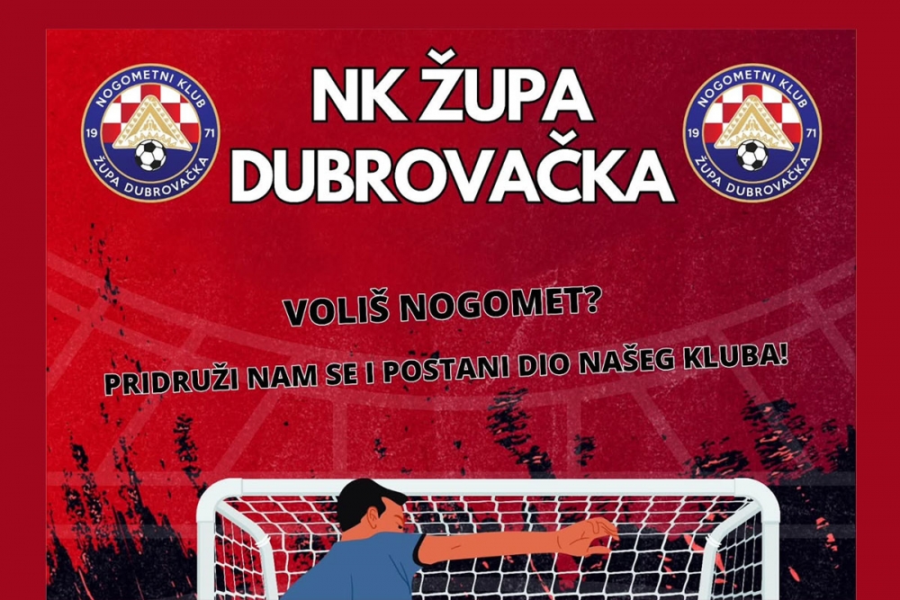 NK Župa dubrovačka poziva župsku djecu na upis u &scaron;kolu nogometa na Taranteli