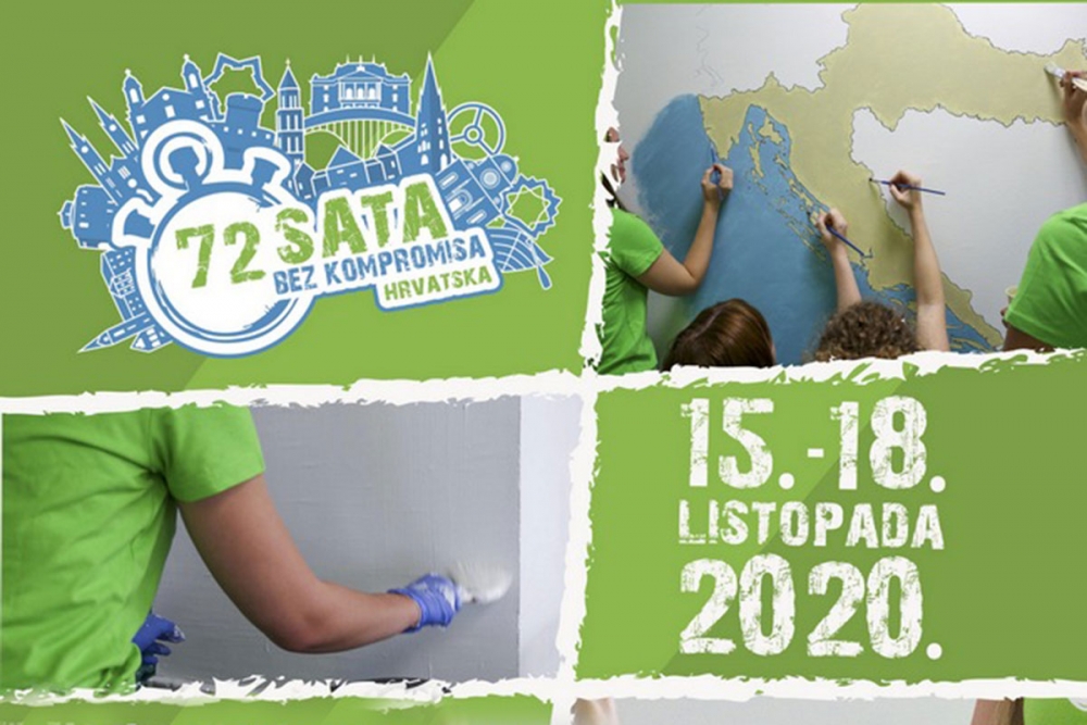 Volonterska akcija "72 sata bez kompromisa" u Dubrovniku će se održati od 15. do 18. listopada