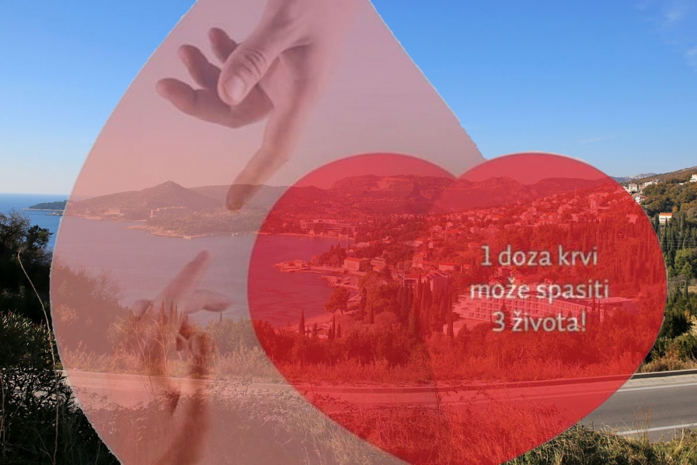 Gradsko dru&scaron;tvo Crvenog križa Dubrovnik - Akcija darivanja krvi u zgradi Općine u Srebrenom  - 3. kat