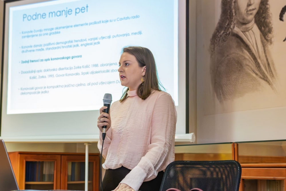 Predavanje u okviru programa "Priče iz Ragusine"; Petra Brailo o jezičnim specifičnostima konavoskog govora
