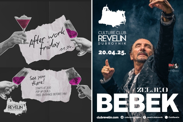 Željko Bebek na Uskrs u Revelinu, ovog vikenda After Work Friday