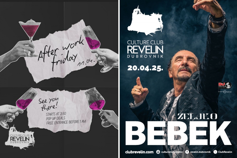 Željko Bebek na Uskrs u Revelinu, ovog vikenda After Work Friday