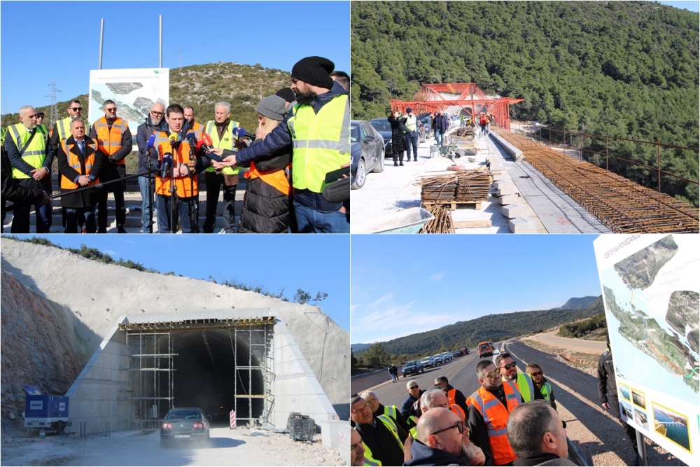 Radovi na izgradnji obilaznice Stona gotovi do Uskrsa; Najavljena nova ulaganja u cestovnu infrastrukturu