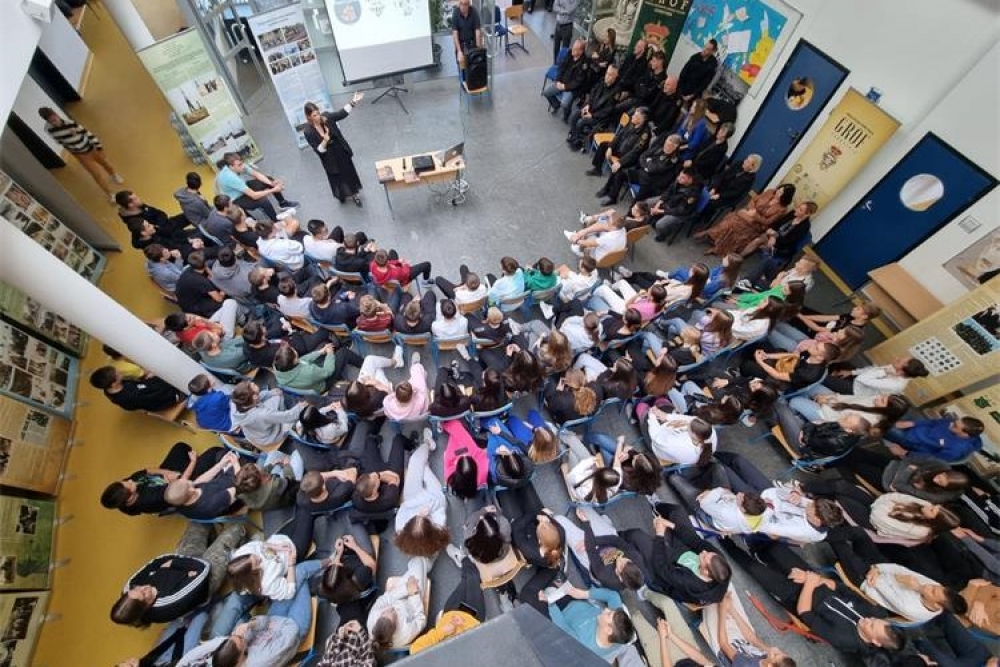 Kultura sjećanja za sigurno sutra, radionica Udruge SJP Grof osma&scaron;ima župske &scaron;kole (FOTO)