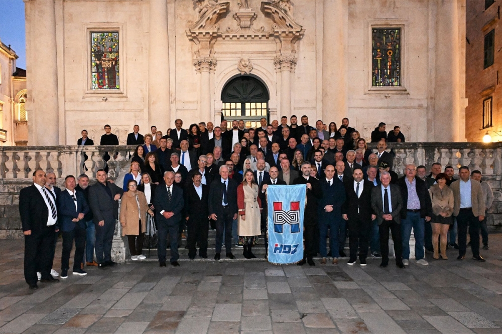 Gradski odbor HDZ-a Dubrovnik obilježio 36. obljetnicu osnutka