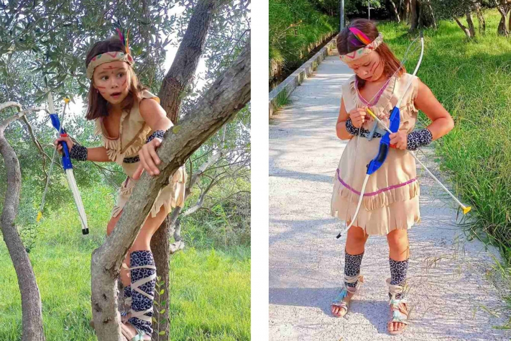 Dječja ljetna ma&scaron;karata Župskog karnevala u Rezervatu plemena Župaho u parku Striježice