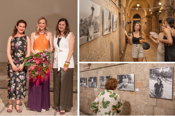 Sinoć u atriju palače Sponza; Mara Brato&scaron; otvorila izložbu Lopudski portreti
