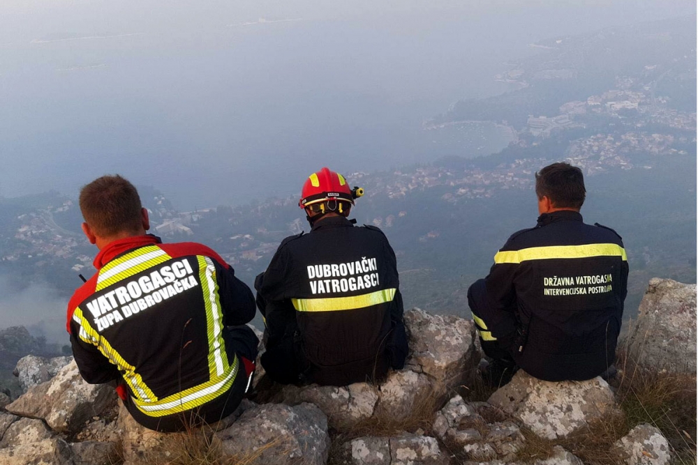 Načelnik Nardelli zahvalio svim vatrogascima i vatrogasnim postrojbama koje gase požar u Župi