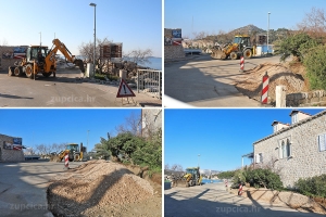 Počeli radovi na izgradnji kružnog toka i postavljanju rampe kod plivali&scaron;ta u Mlinima (FOTO)