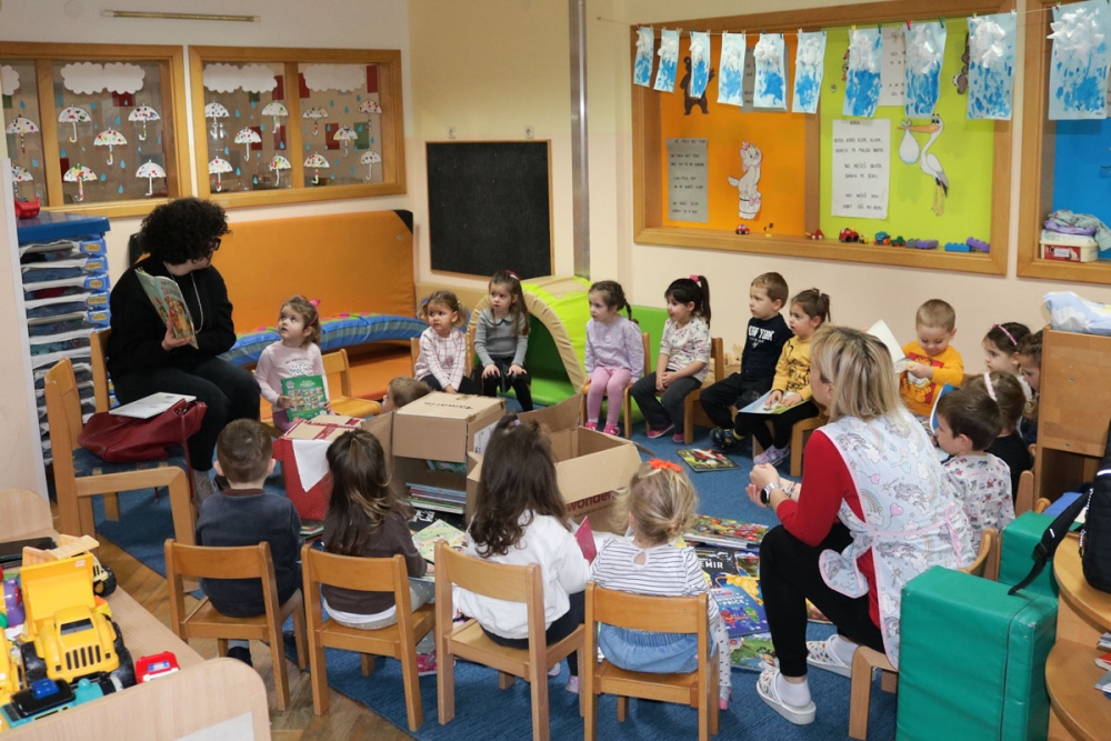 Župski vrtić se uključio u akciju prikupljanja knjiga i slikovnica za djecu i mlade