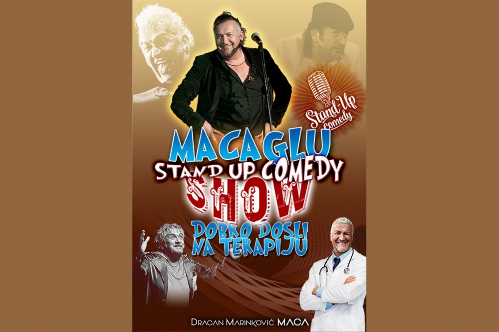 Stand up show &ldquo;Macaglu&rdquo; s Draganom Marinkovićem Macom u Ljetnom kinu Slavici