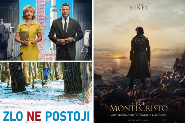 Novi kino tjedan; Grof Monte Cristo, Povedi me na mjesec, Zlo ne postoji, Enea ...