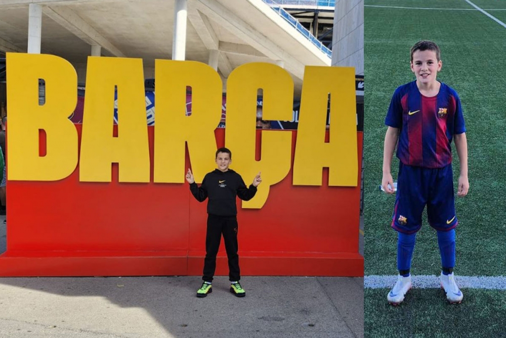 Mladi nogometa&scaron; Župe dubrovačke Maroje Capurso trenirao u čuvenoj &scaron;koli La Masia u Barceloni