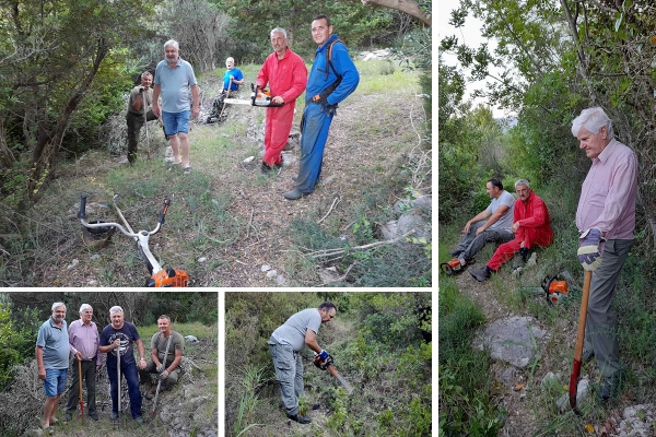 Članovi Lovačkog dru&scaron;tva Župa odradili redovno održavanje puteva kroz Gajine (FOTO)