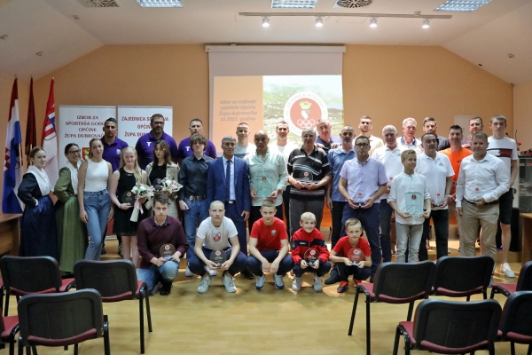 Nagrade Zajednica sportova; I u 2022. najbolji Iva Oberan, Matija Juri&scaron;ić i AK Župa dubrovačka (FOTOGALERIJA)