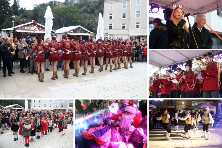 Blagdanski ugođaj na trgu ispred Općine - Otvoren prvi Advent u Župi (FOTO/VIDEO)