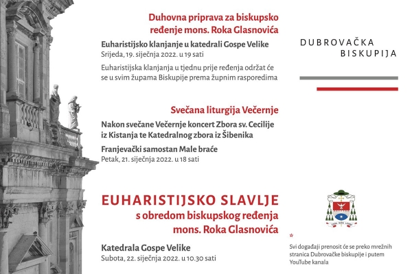 Ususret ređenju novog dubrovačkog biskupa: Euharistijska klanjanja diljem biskupije
